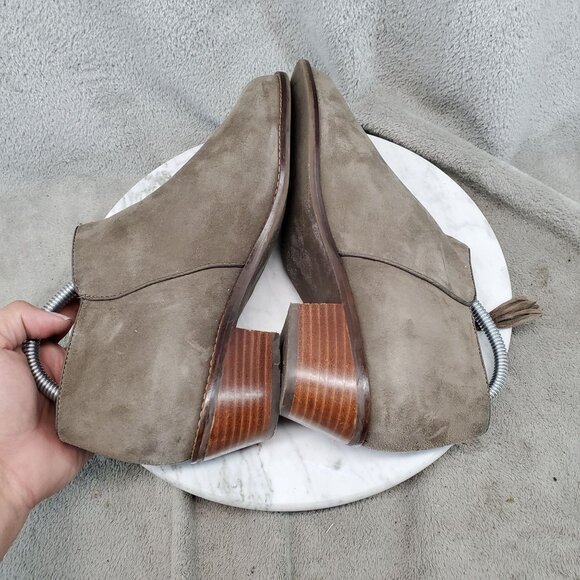 Vionic Shoes Womens Size 7.5 Brown Suede Serena Arch Support Ankle Boots - Picture 6 of 11